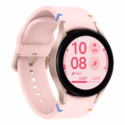 Samsung Galaxy Watch FE SM-R861 3.05 cm (1.2") AMOLED 40 mm Digital 396 x 396 pixels Touchscreen Pink gold Wi-Fi GPS (satellite)