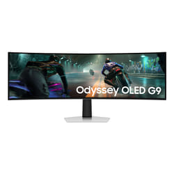 Samsung S49DG912S computer monitor 124.5 cm (49") 5120 x 1440 pixels Dual QHD OLED Silver