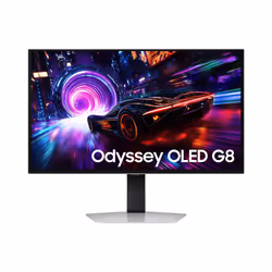 Samsung G81SF, 68.6 cm (27"), 3840 x 2160 pixels, 4K Ultra HD, OLED, 0.03 ms, Silver