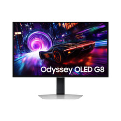 Samsung G81SF computer monitor 68.6 cm (27") 3840 x 2160 pixels 4K Ultra HD OLED Silver