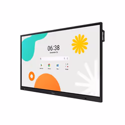 Samsung LH75WAFWLGCXEN interactive whiteboard 190.5 cm (75") 3840 x 2160 pixels Touchscreen Black - Additional view 5