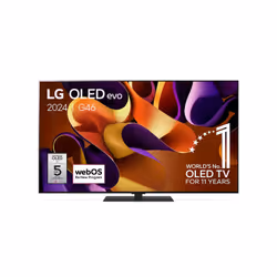 LG OLED evo G4 OLED55G46LS, 139.7 cm (55"), 3840 x 2160 pixels, OLED evo, Smart TV, Wi-Fi, Silver