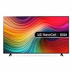 LG NanoCell 75NANO82T6B, 190.5 cm (75"), 3840 x 2160 pixels, NanoCell, Smart TV, Wi-Fi, Black