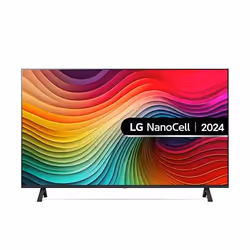 LG NanoCell 43NANO82T6B, 109.2 cm (43"), 3840 x 2160 pixels, NanoCell, Smart TV, Wi-Fi, Black