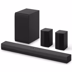 LG US40TR.DGBRLLK soundbar speaker Black 4.1 channels 400 W