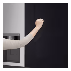 LG GSGV80PYLL side-by-side refrigerator Freestanding 635 L E Metallic, Silver