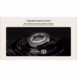LG F4X1009NMK washing machine Front-load 9 kg 1400 RPM Grey - Additional view 5