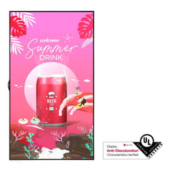 LG 55XS4P Signage Display Digital signage flat panel 139.7 cm (55") LED 4000 cd/m² Full HD Black WebOS 24/7