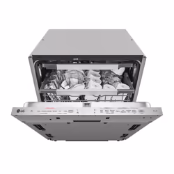 LG DB597TXS, Fully built-in, Full size (60 cm), Touch, 2 basket(s), Drawer, 14 place settings