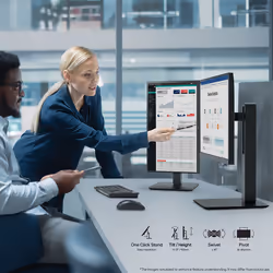 LG 24BA850-B.AEK computer monitor 60.5 cm (23.8") 1920 x 1080 pixels Full HD Black - Additional view 4