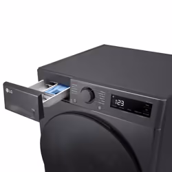 LG TurboWash™ F4Y513GBLN1 13kg Washing Machine - Slate Grey - A-10% Rated - Additional view 4