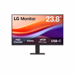 LG 24U421A-B, 60.5 cm (23.8"), 1920 x 1080 pixels, Full HD, LED, 5 ms, Black