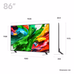 LG 86QNED85A6C.AEK TV 2.18 m (86") 4K Ultra HD Smart TV Wi-Fi Black