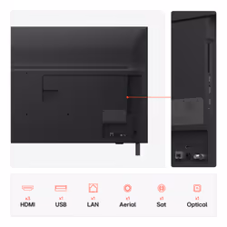 LG 43UA75006LA.AEK TV 109.2 cm (43") 4K Ultra HD Smart TV Wi-Fi Black - Additional view 4