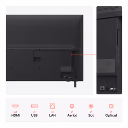 LG 55UA75006LA.AEK TV 139.7 cm (55") 4K Ultra HD Smart TV Wi-Fi Black - Additional view 4