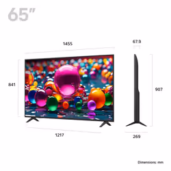 LG 65UA75006LA TV 165.1 cm (65") 4K Ultra HD Smart TV Wi-Fi Black - Additional view 3