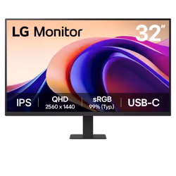 LG 32U631A 32&quot; IPS QHD 100Hz USB-C Monitor