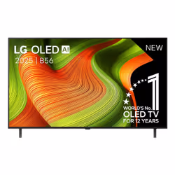 LG OLED AI OLED55B56LA, 139.7 cm (55"), 3840 x 2160 pixels, OLED, Smart TV, Wi-Fi, Black