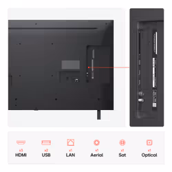LG 43NANO80A6B.AEK TV 109.2 cm (43") 4K Ultra HD Smart TV Wi-Fi Blue - Additional view 4