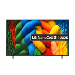 LG 65NANO80A6B.AEK, 165.1 cm (65"), 3840 x 2160 pixels, NanoCell, Smart TV, Wi-Fi, Blue