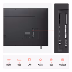 LG 65NANO80A6B.AEK TV 165.1 cm (65") 4K Ultra HD Smart TV Wi-Fi Blue - Additional view 4