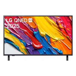 LG QNED AI 43QNED82A6B, 109.2 cm (43"), 3840 x 2160 pixels, QNED, Smart TV, Wi-Fi, Black