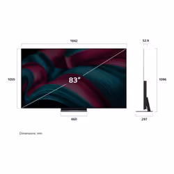 LG OLED evo AI 83 Inch C5 4K Smart TV