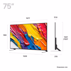 LG 75QNED84A6C.AEU TV 190.5 cm (75") 4K Ultra HD Smart TV Wi-Fi Black - Additional view 3