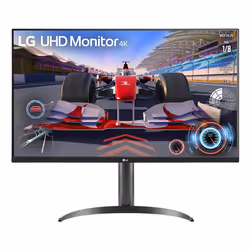 LG 32UR550K-B, 80 cm (31.5"), 3840 x 2160 pixels, 4K Ultra HD, LCD, 4 ms, Black