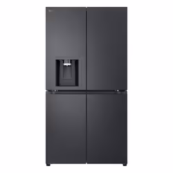 LG GMF960EV4E side-by-side refrigerator Freestanding 637 L E Black - Additional view 2