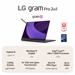 LG Gram Pro AI 2-in-1 16T90TP-G.AA78A1