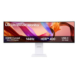 LG 49U950A-W computer monitor 124.5 cm (49") 5120 x 1440 pixels Dual QHD LED Black, White