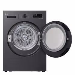 LG RHX1009NMK tumble dryer Freestanding Front-load 9 kg Grey - Additional view 3