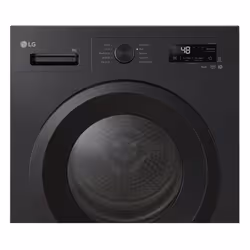 LG RHX1009NNK tumble dryer Freestanding Front-load 9 kg Black - Additional view 3