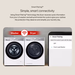 LG RHX1009NNK tumble dryer Freestanding Front-load 9 kg Black - Additional view 7