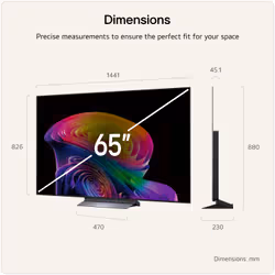 LG OLED TV 65 (UD) 165.1 cm (65") 4K Ultra HD Smart TV Wi-Fi - Additional view 3