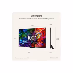 LG Micro RGB 100MRGB96B6 2.54 m (100") 4K Ultra HD Smart TV Wi-Fi Black - Additional view 2