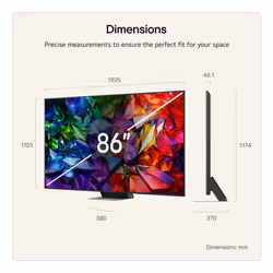 LG Micro RGB 100MRGB96B6 2.54 m (100") 4K Ultra HD Smart TV Wi-Fi Black - Additional view 4