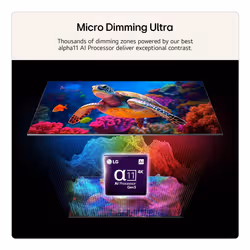 LG Micro RGB 100MRGB96B6 2.54 m (100") 4K Ultra HD Smart TV Wi-Fi Black - Additional view 5