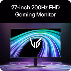 LG UltraGear G5 27G523B-B, 27" Full-HD IPS, 200Hz, 1ms Gaming Monitor - Additional view 2