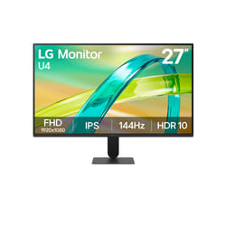 LG Monitor U4 27U411B-B 27-inch IPS Full HD 144Hz Monitor