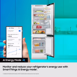 Samsung Series 6 SpaceMax BRB70F26DES0EU 267L Smart Integrated Fridge Freezer - Additional view 5