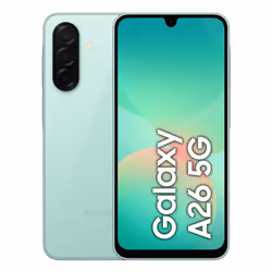 Samsung Galaxy A26, 17 cm (6.7"), 6 GB, 128 GB, 50 MP, Android 15, Mint colour