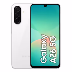 Samsung Galaxy A26, 17 cm (6.7"), 6 GB, 128 GB, 50 MP, Android 15, White
