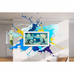 Samsung The Frame TQ43LS03FAU 109.2 cm (43") 4K Ultra HD Smart TV Wi-Fi Black - Additional view 2