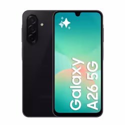 Galaxy Samsung A26 5G 128GB/6GB 6.7''Unlocked Android SmartPhone Black