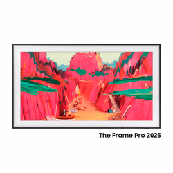 Samsung The Frame TQ65LS03FWU, 165.1 cm (65"), 3840 x 2160 pixels, Neo QLED, Smart TV, Wi-Fi, Black