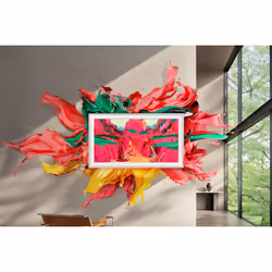 Samsung The Frame TQ75LS03FWU 190.5 cm (75") 4K Ultra HD Smart TV Wi-Fi Black - Additional view 2