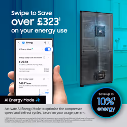 Samsung Series 6 SpaceMax RS70F64KDTEU 634L Smart American Fridge Freezer, Silver - Additional view 5