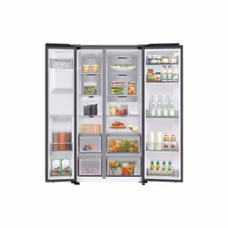 Samsung Series 7 SpaceMax RS70F66KCFEU 634L Smart American Fridge Freezer, Black